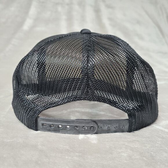 Vintage US Army Rangers MESS WITH THE BEST DIE LIKE THE REST Skeleton Patch Hat - Picture 7 of 10